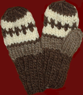 COWICHAN MITTS